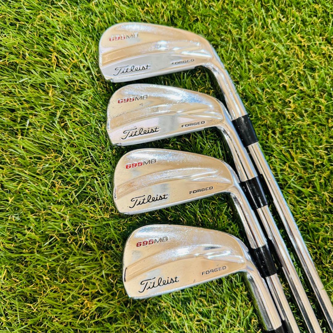 【新品グリップ交換】タイトリスト 695MB FORGED アイアンセット 8本