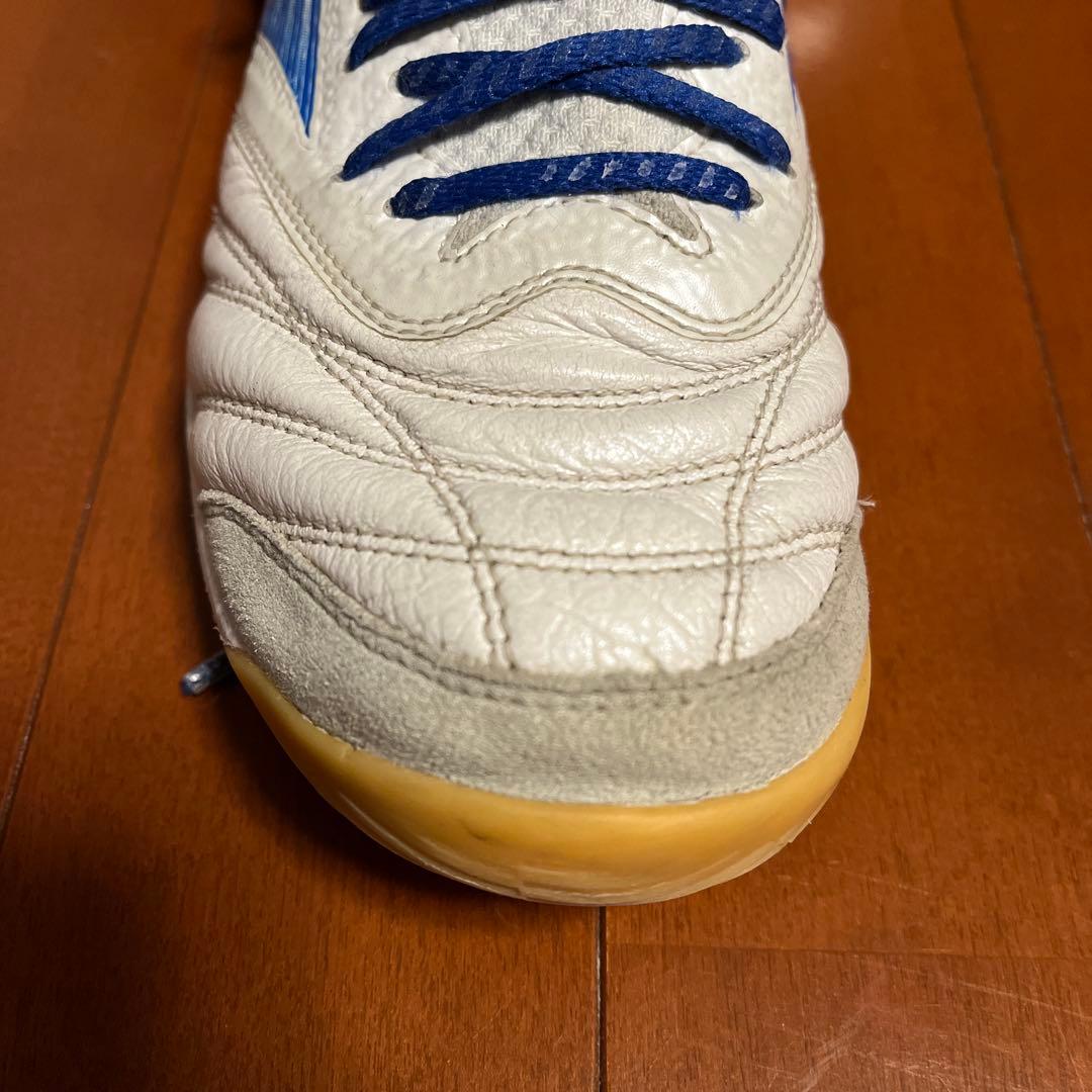 MORELIA NEO SALA β JAPAN ホワイト/ブルー 24.5cm