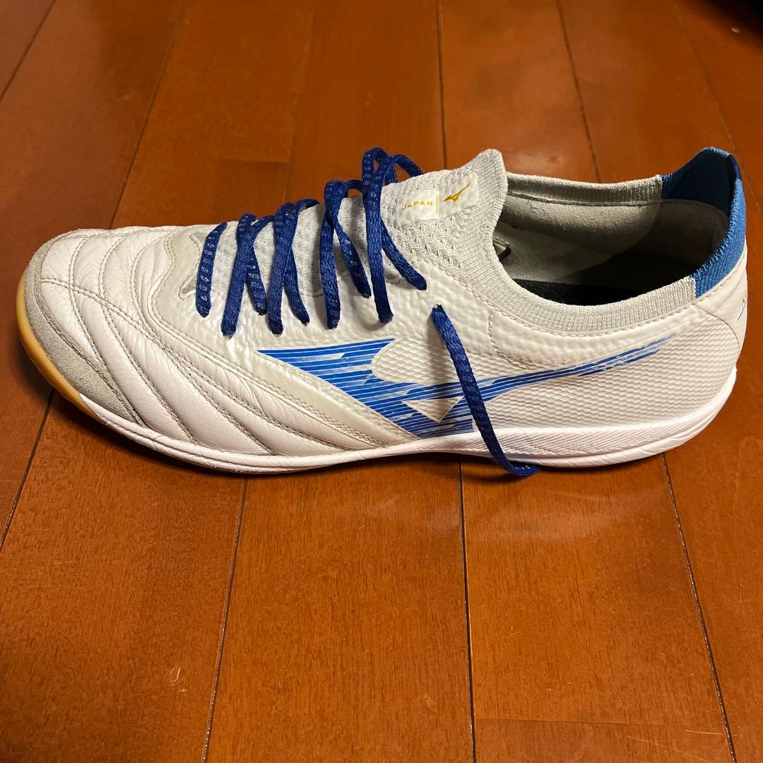 MORELIA NEO SALA β JAPAN ホワイト/ブルー 24.5cm