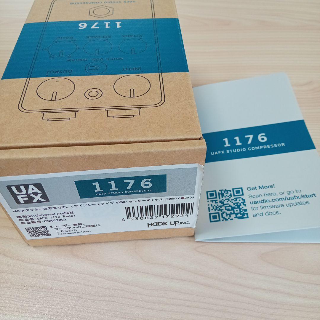 UAfx 1176 コンプレッサー 　ギターエフェクター