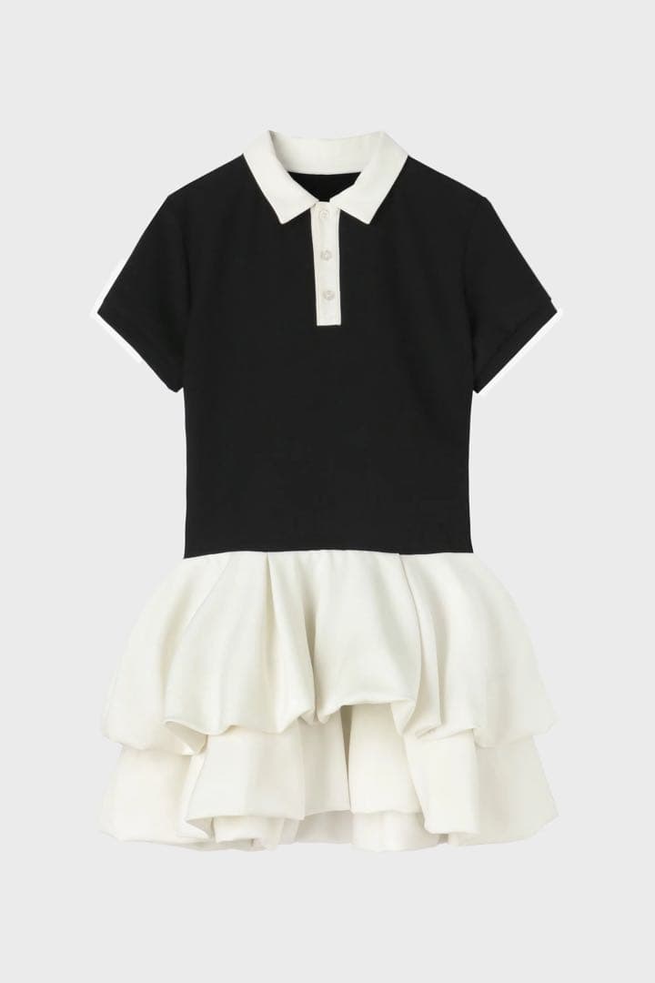 新品タグ付き　the toe Hydra Polo Onepiece black