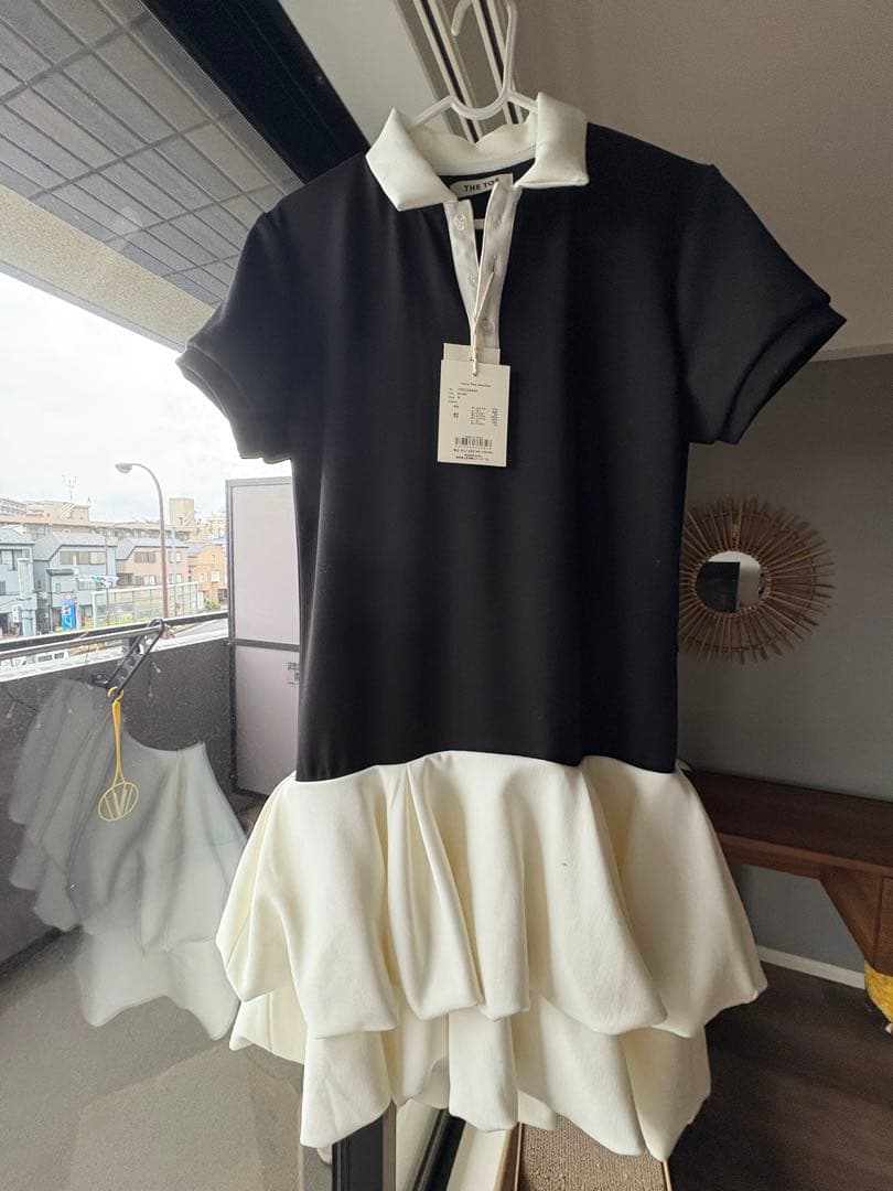 新品タグ付き　the toe Hydra Polo Onepiece black