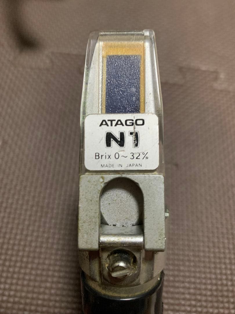 手持ち屈折計？ATAGO MASTERαとN1のセット