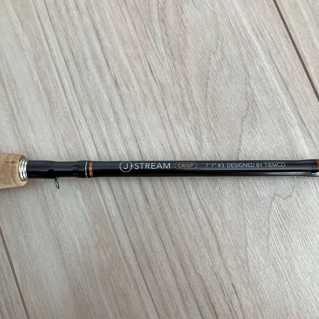 J-STREAM CRISP 7'7\" #3 フライロッド