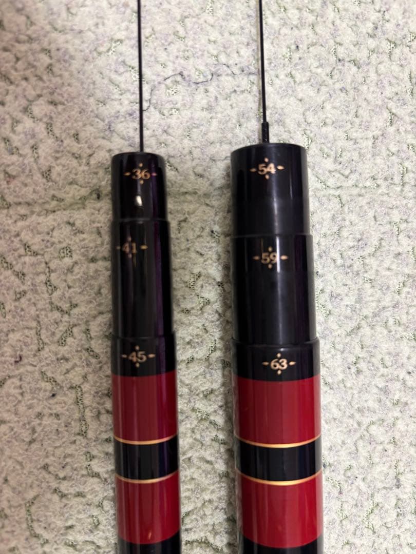 がまかつ 春彩 硬調　63と45の2本セット