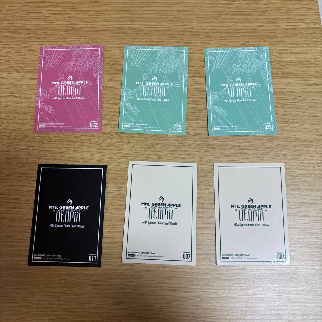 Mrs. GREEN APPLE フォトカ Utopia 若井滉斗
