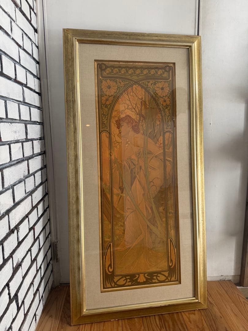 アルフォンスミュシャAlfons Mucha オリジナル　リトグラフ 1899年
