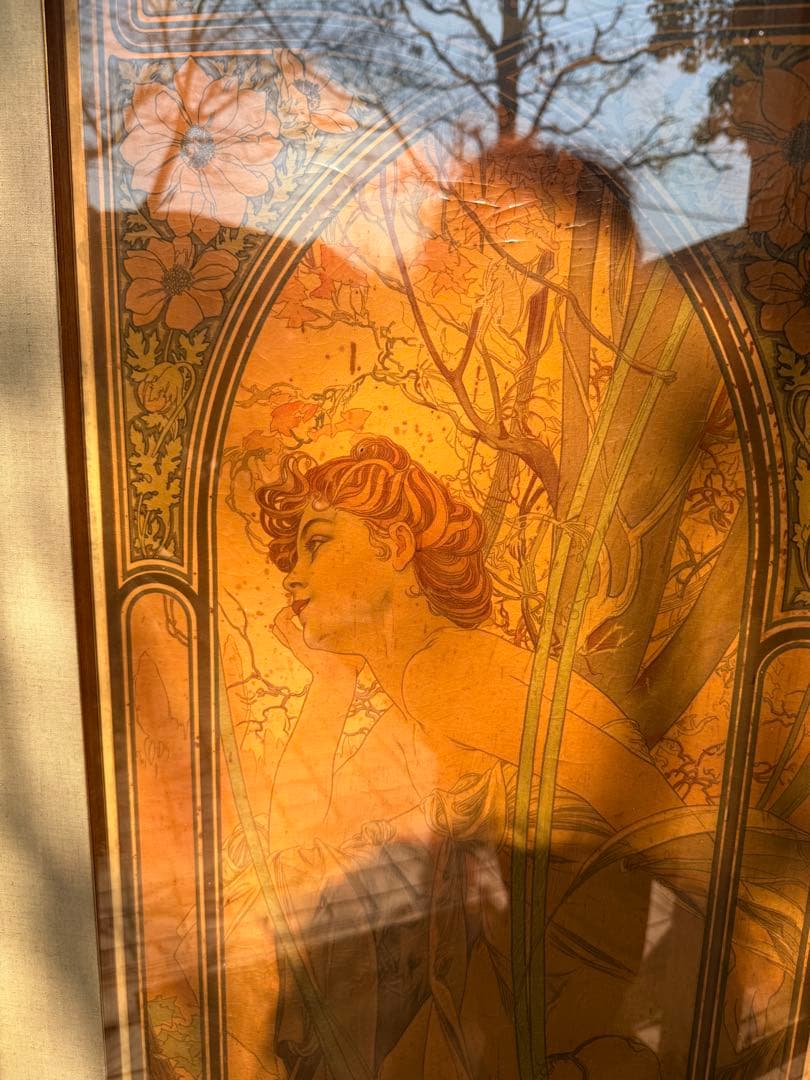 アルフォンスミュシャAlfons Mucha オリジナル　リトグラフ 1899年