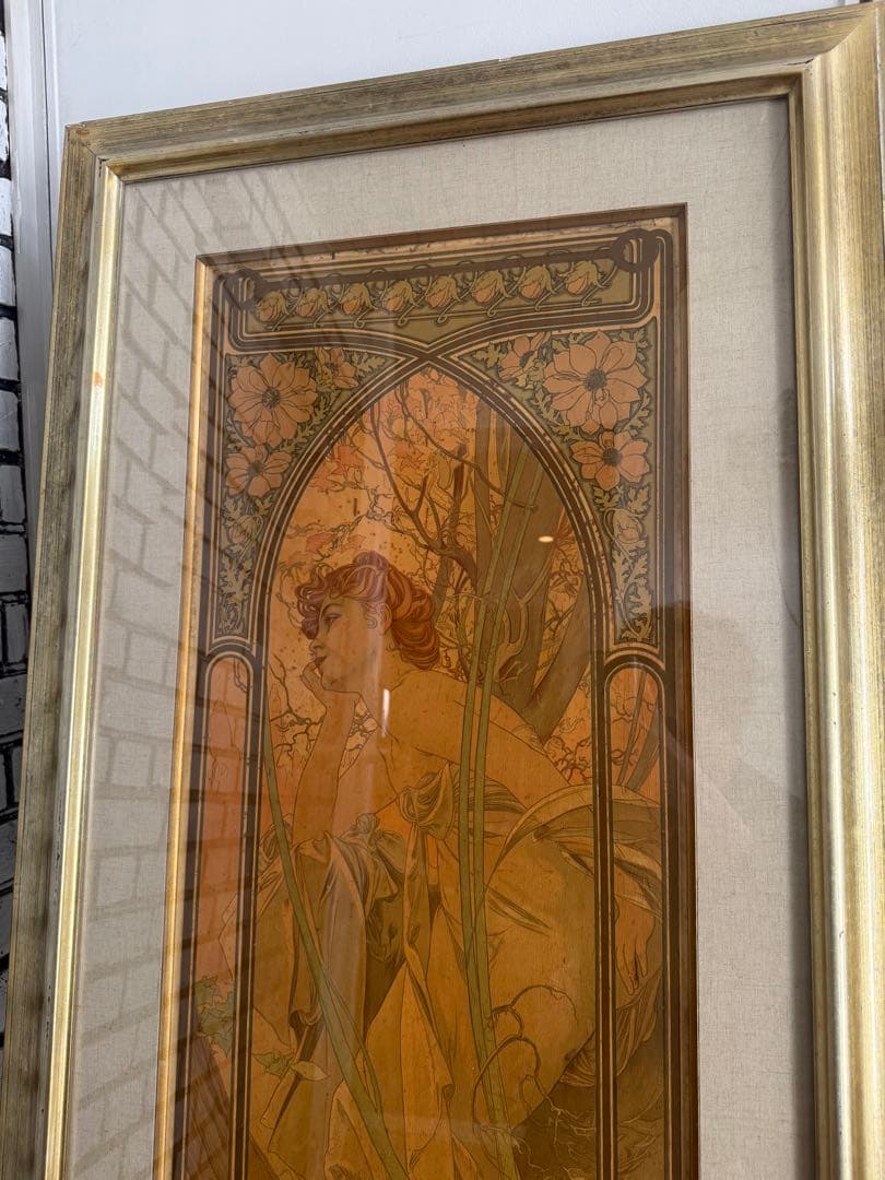 アルフォンスミュシャAlfons Mucha オリジナル　リトグラフ 1899年