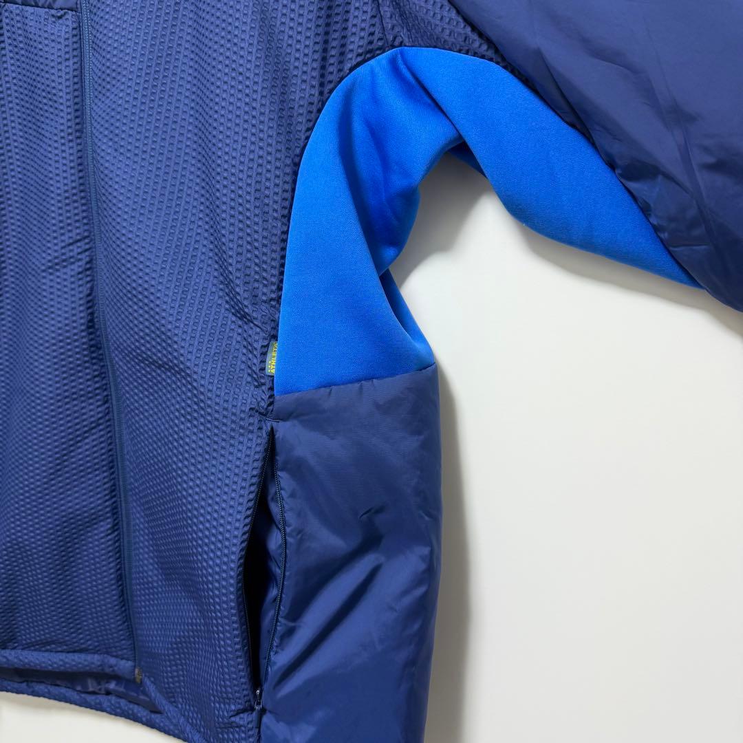 超美品 アスレタ ATHLETA 中綿ウォームジャケット ウインドブレーカー L