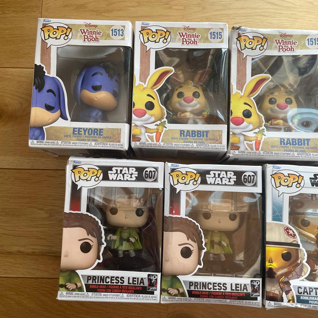 匿名発送！Funko POP フィギュア　ディズニー　スターウォーズ　9個セット