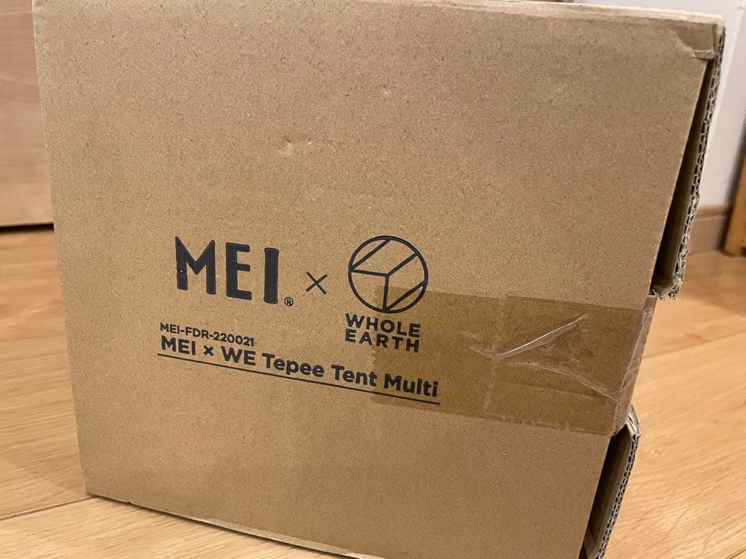 新品　MEI ×WHOLE EARTH TENT テント