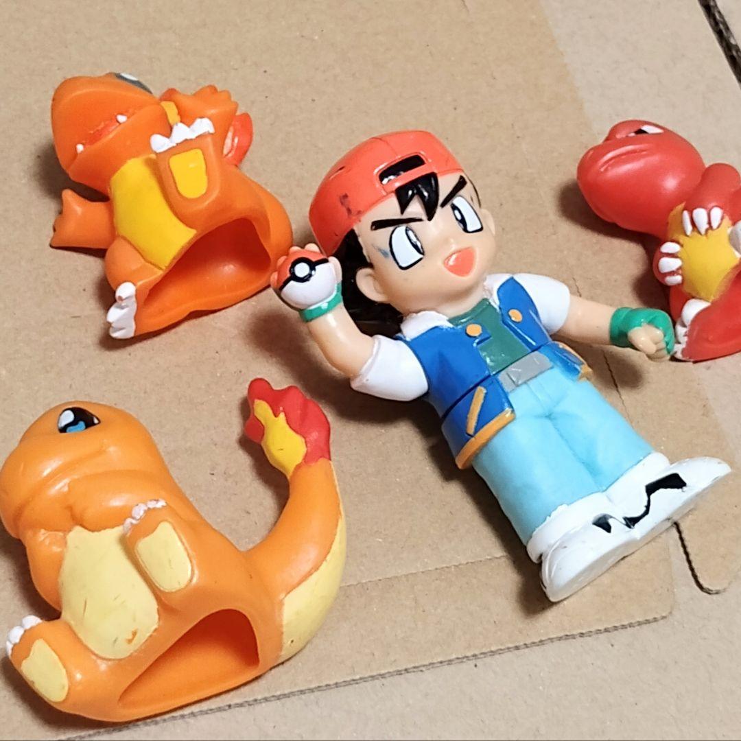 初期？　レア？　ポケモンキッズ　指人形　82個＋α　まとめ売り　ピカチュウ