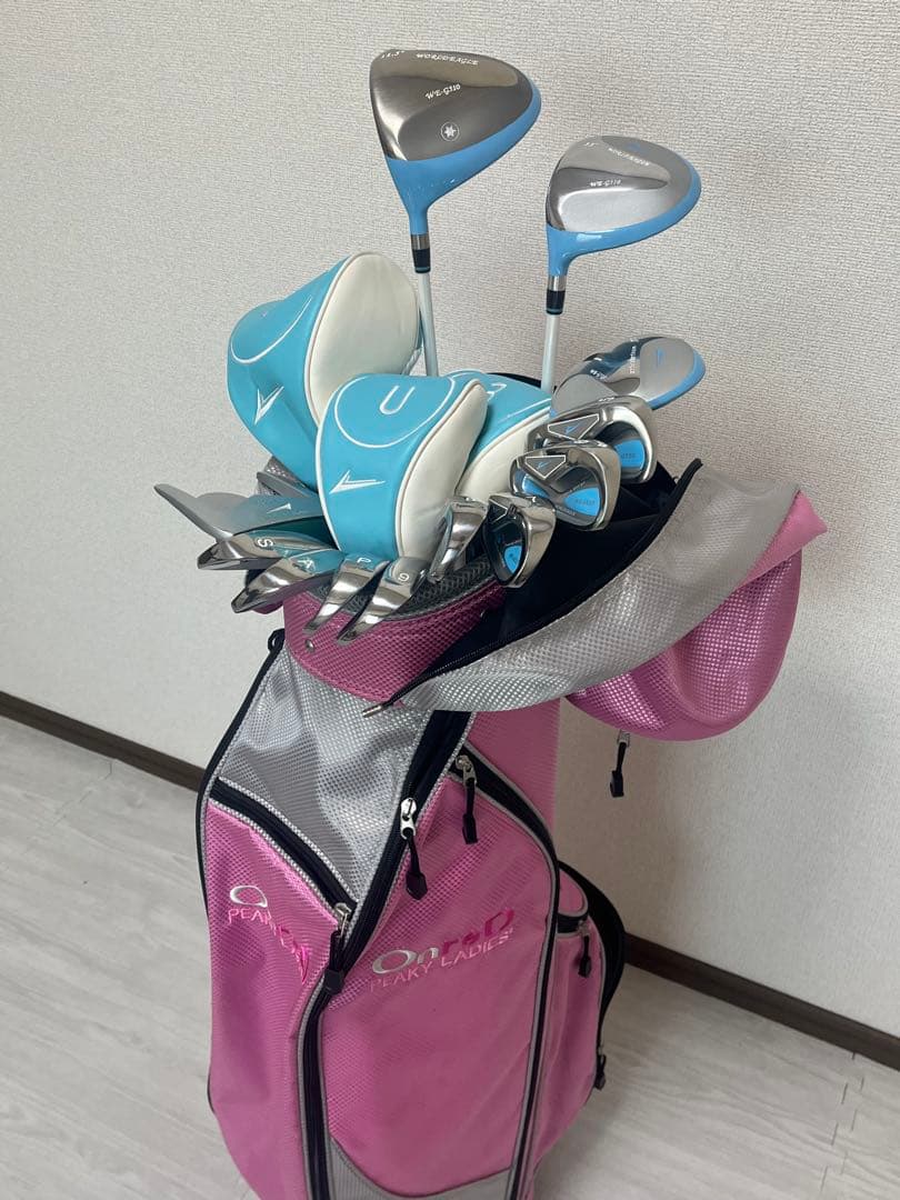 レディース用ゴルフクラブセット　レフティ