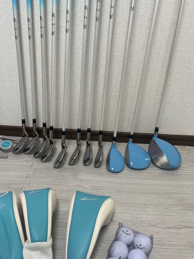 レディース用ゴルフクラブセット　レフティ