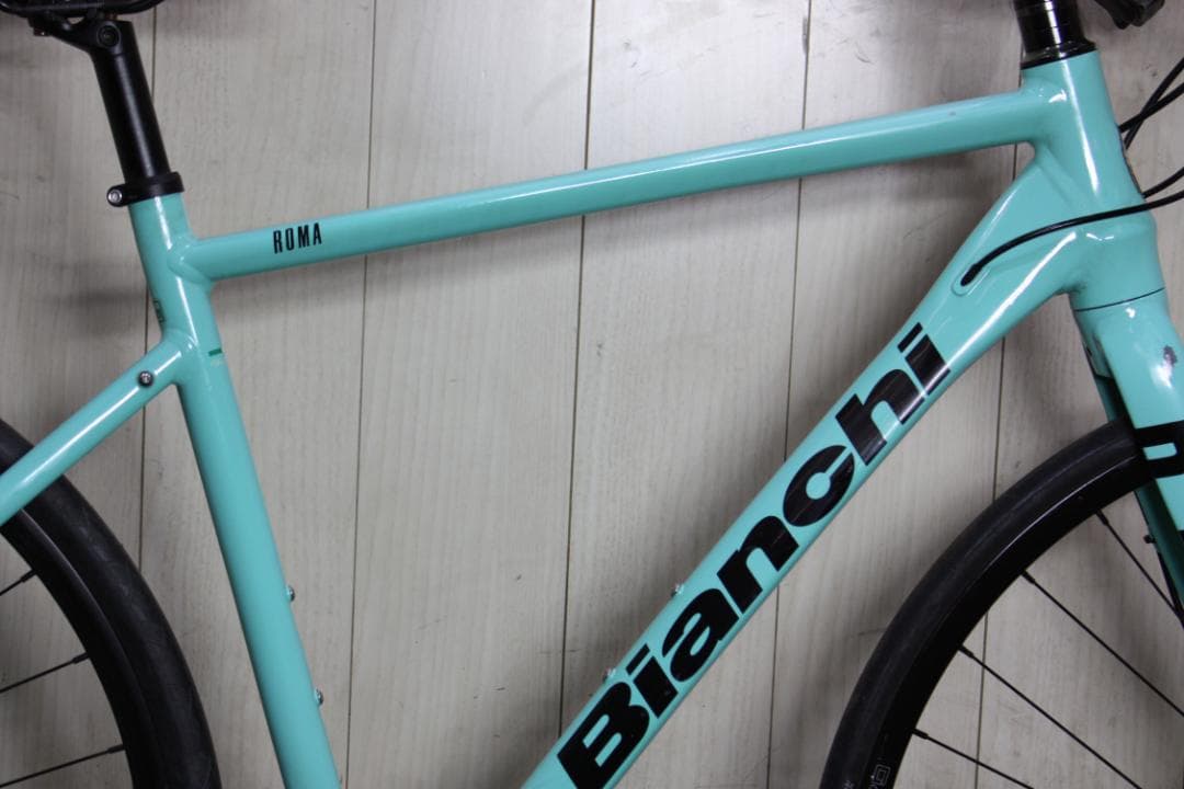BIANCHI ROMA DISC 700C アルミ 2x8s 500mm油圧式