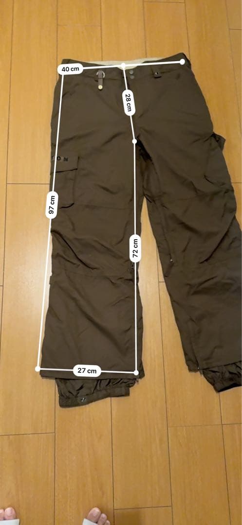 バートン　Mサイズ　Sサイズ　上下セット