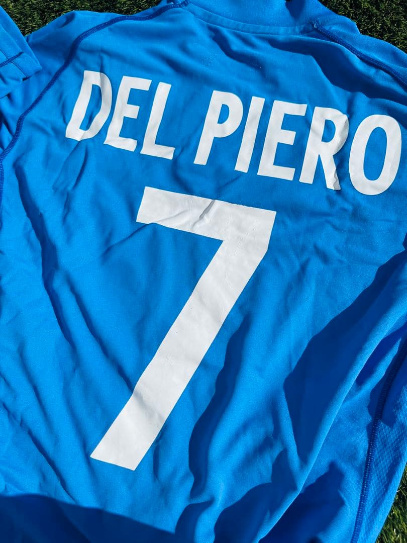 イタリア代表　デルピエロ　ユニフォーム　背番号　7番　DEL PIERO
