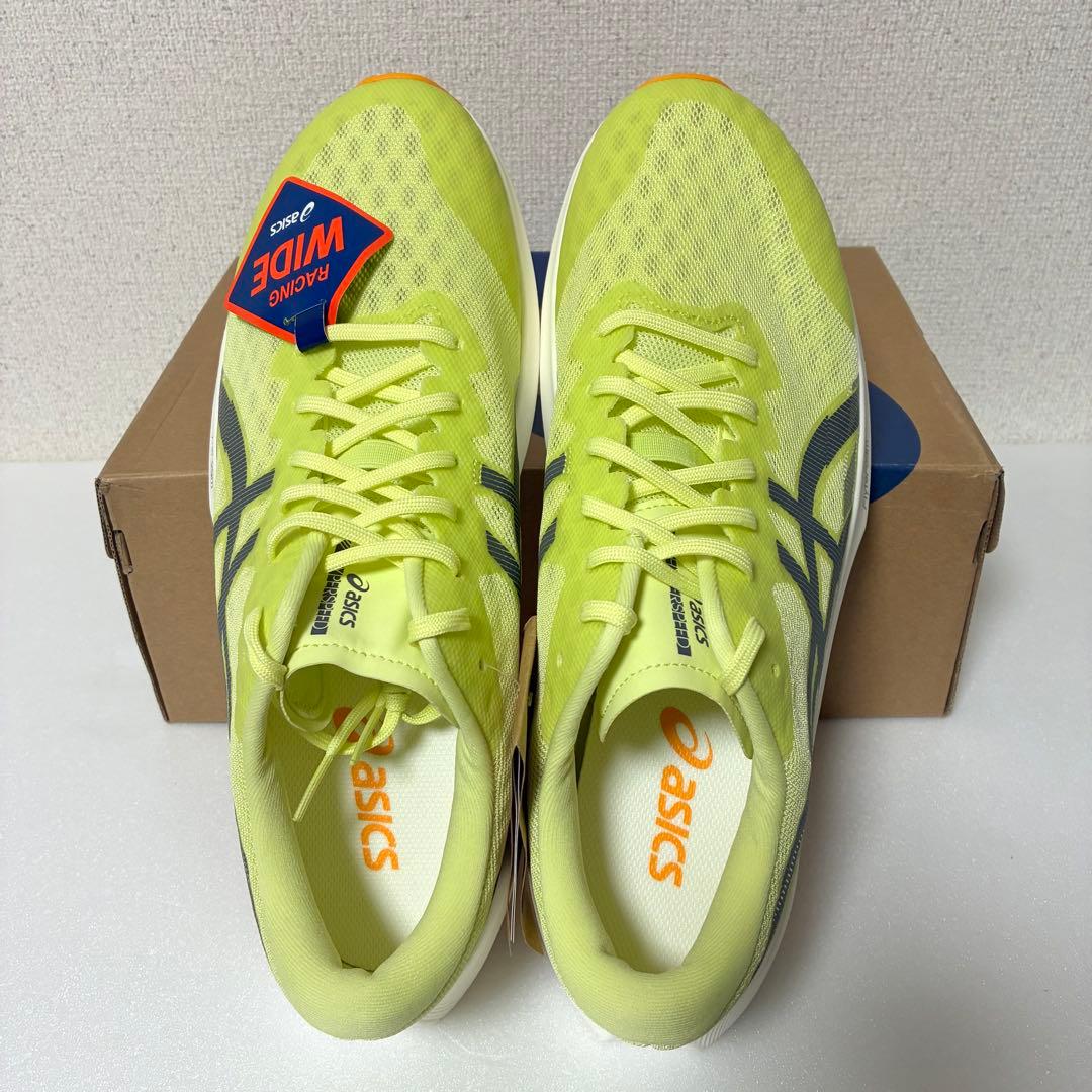 【新品】 asics アシックス ハイパースピード4 28.5cm ワイド
