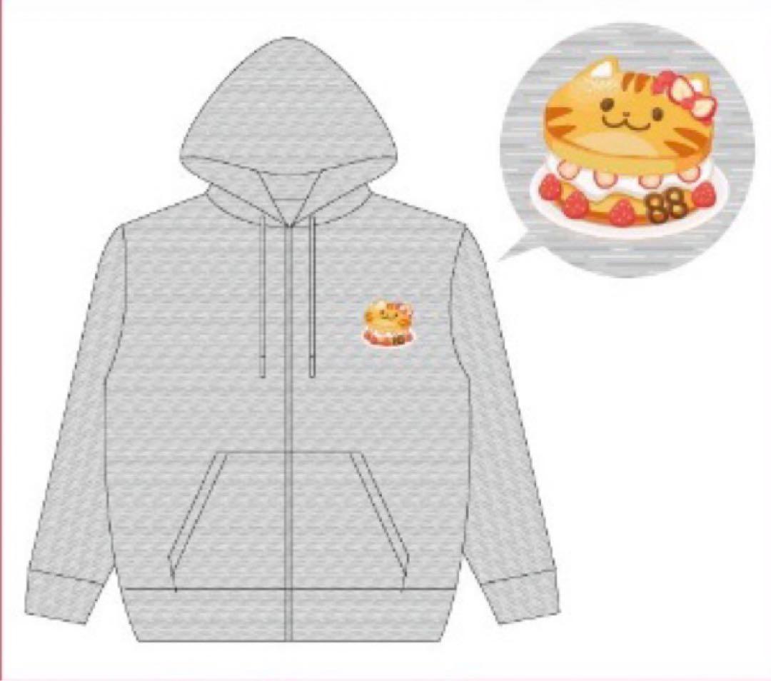 あらきの誕生日会 ジップアップパーカー(缶バッジおまけ付)2/28まで大幅値下げ