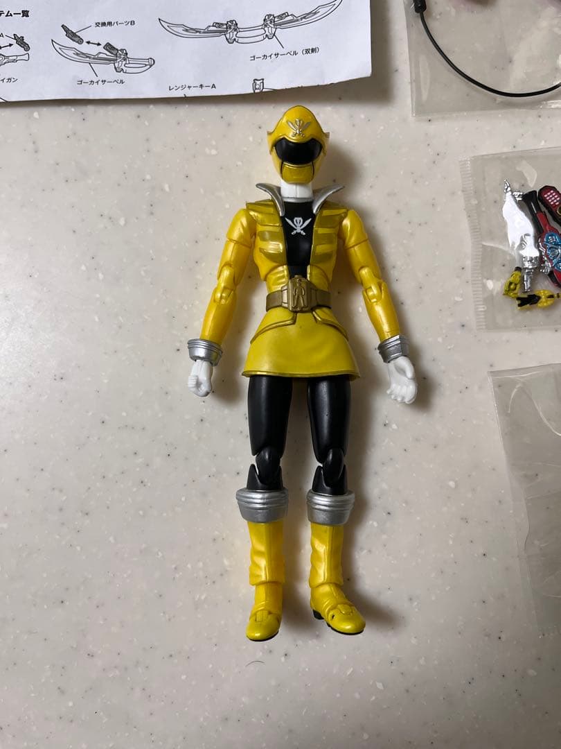 フィギュアーツ　ゴーカイイエロー　s.h.figuarts ゴーカイジャー