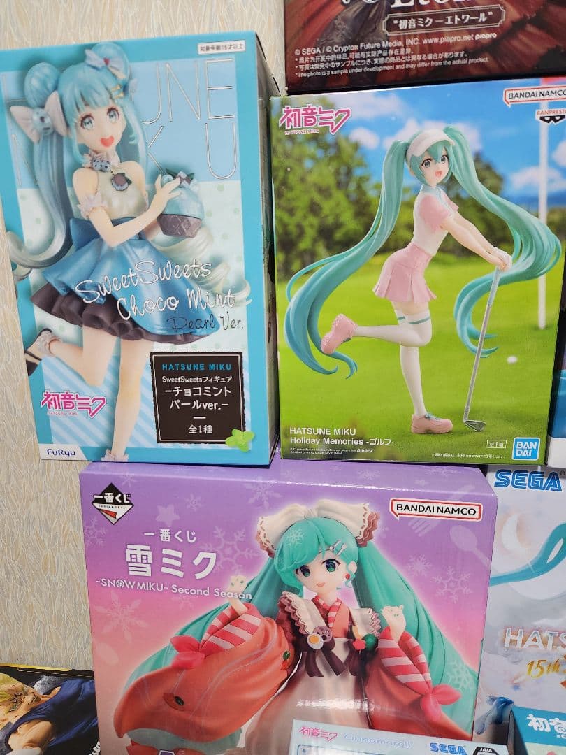 【最安値】初音ミク 一番くじ プライズフィギュア まとめ売り　美少女