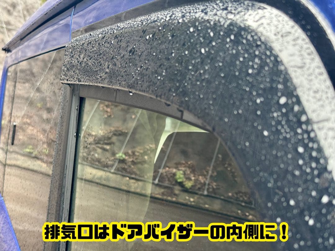 【1点限定】HONDA NVAN専用　換気口キットスリムジェット　運転席側用