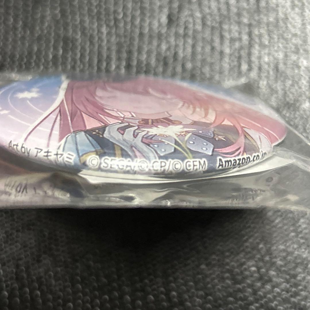 激レア　非売品　プロセカ 巡音ルカ　オーダーメイド　てらてら　缶バッジ