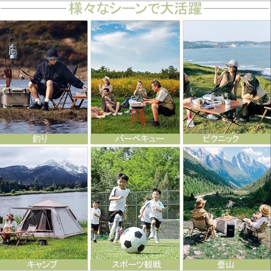 新品 リクライニングアウトドアチェア グレー