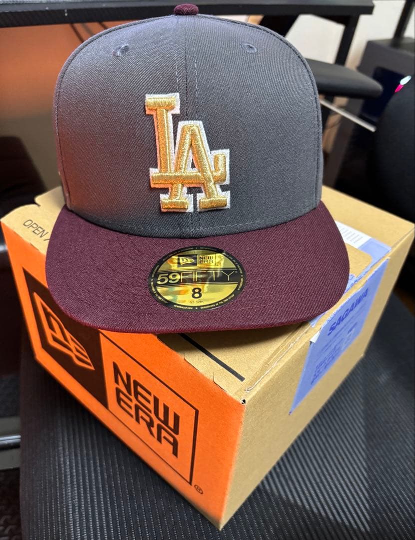ニューエラ NEW ERA LAドジャース 59FIFTY キャップ 8