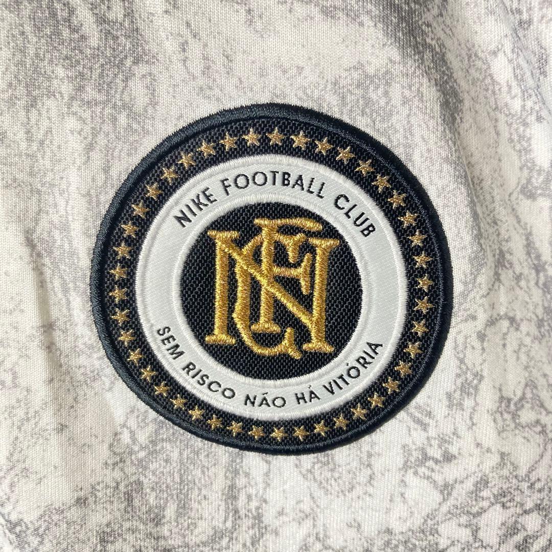 ナイキFC サッカー ジャージ レアデザイン ホワイト アメリカ古着US古着