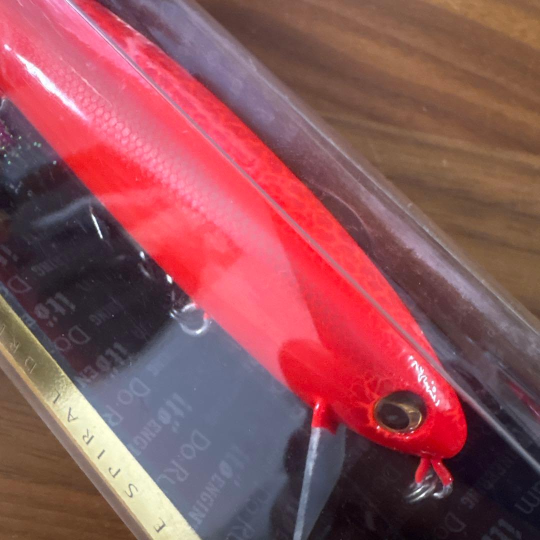 ☆新品☆レア☆メガバス　ドラム120　ヴァイパーレッド　VR　3個セット