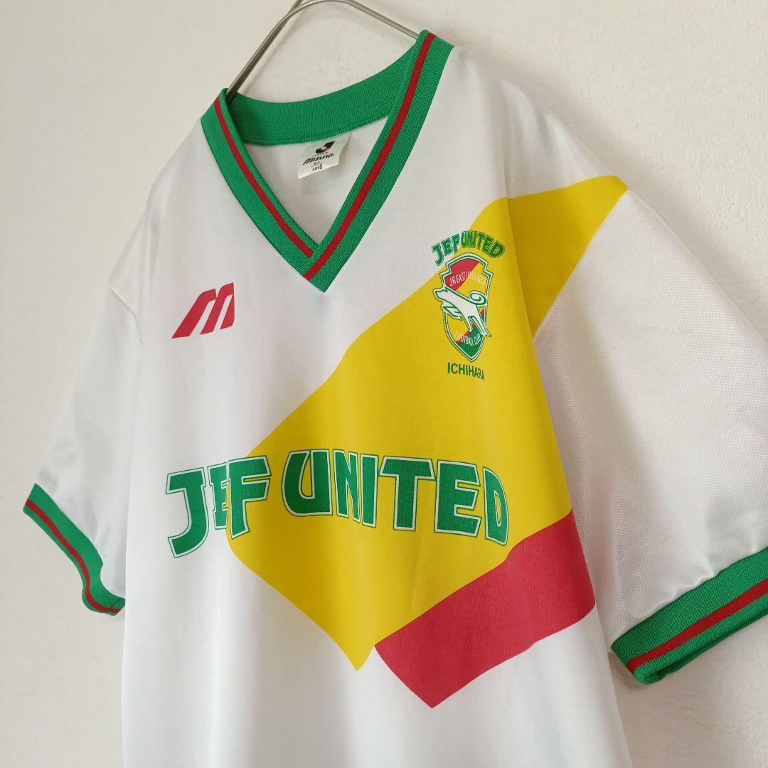 【希少】ジェフユナイテッド市原・千葉　ユニフォーム　Jリーグ　サッカー　JFL