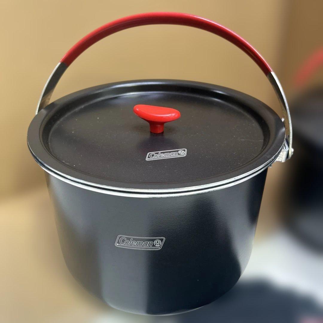 6074【美品】Coleman コールマン アルミクッカー