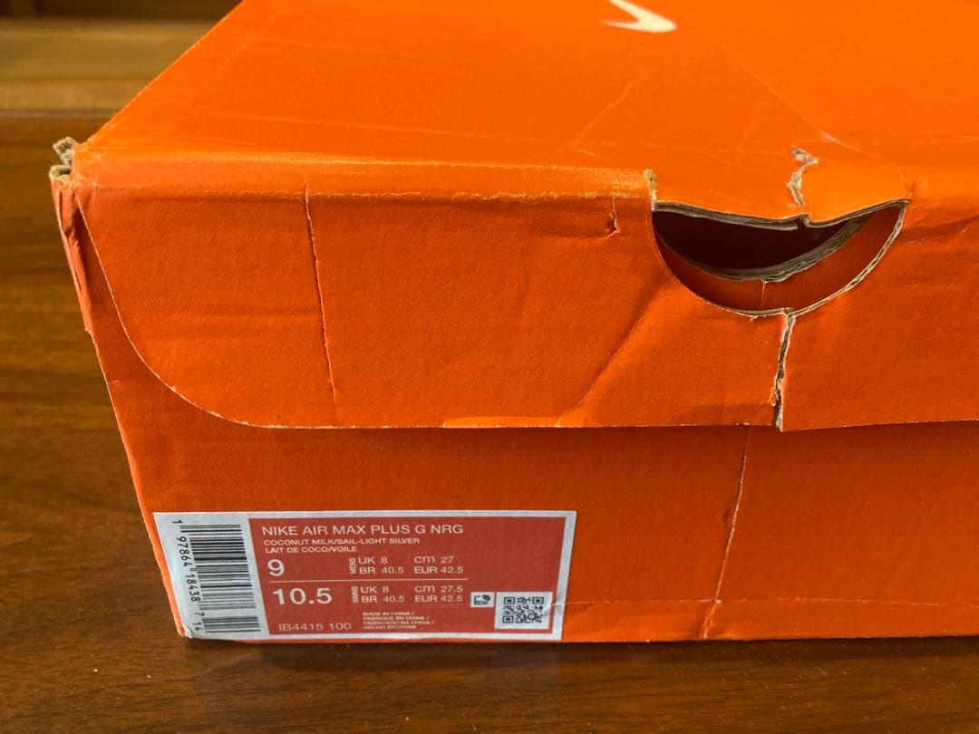 【新品 未使用】NIKE Air Max Plus Golf NRG 27cm