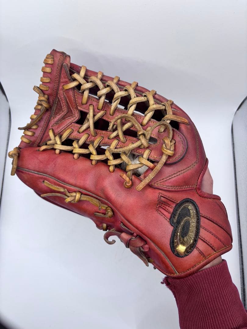 【即戦力】アシックス ゴールドステージ　硬式グローブ　外野用　左用