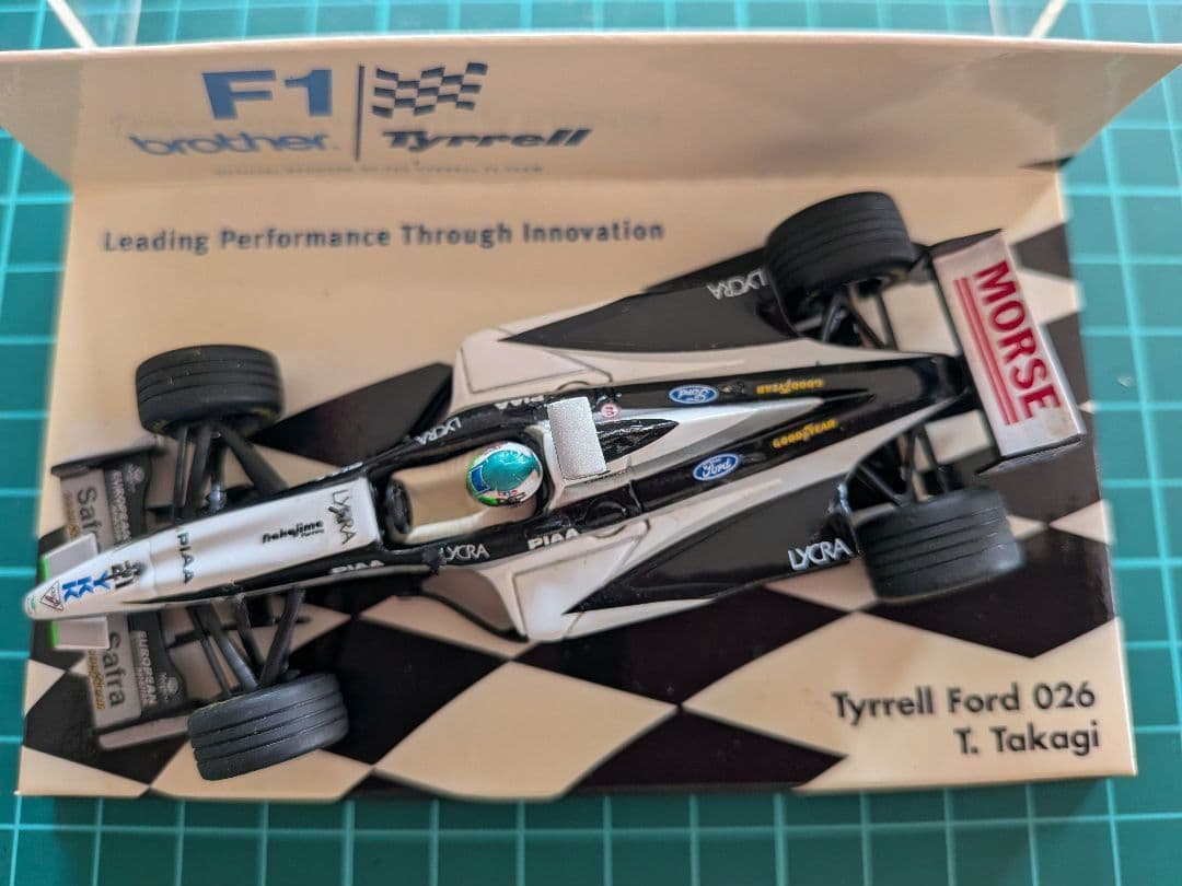Tyrrell Ford 026 T. Takagi ミニカー