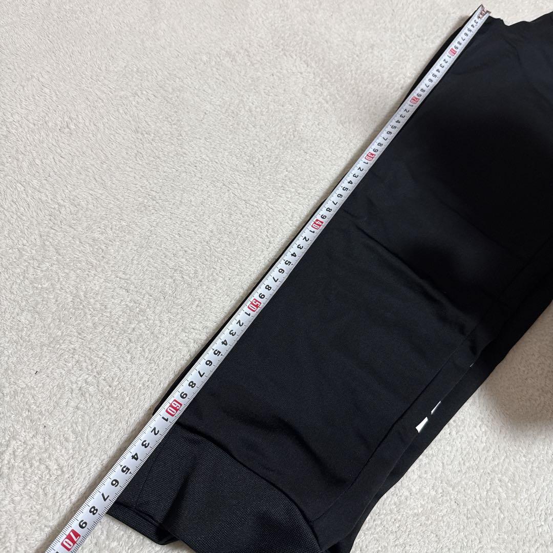 新品adidasメンズパンツロゴ　ジャージ上下セット黒Lサイズ長袖スポーツウェア