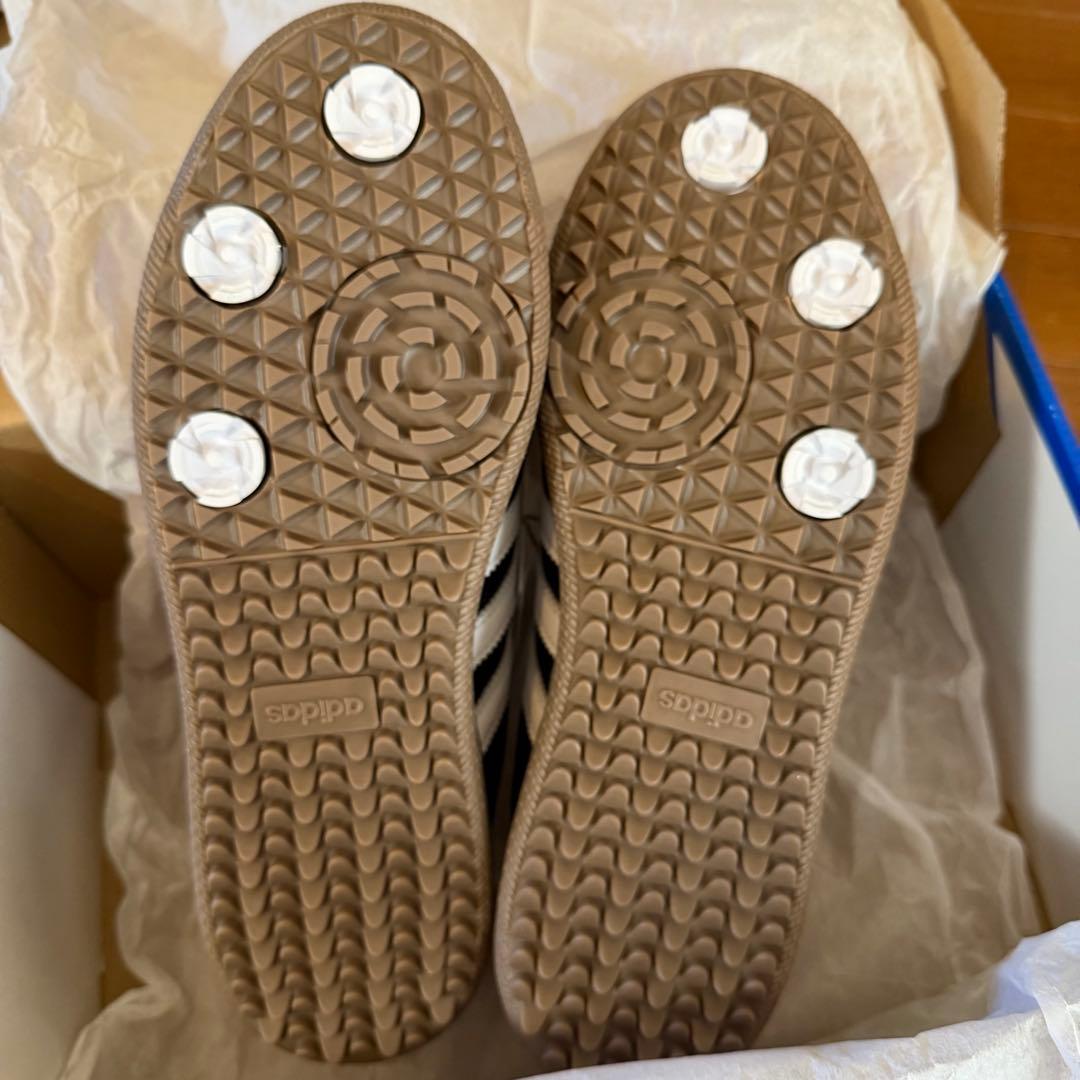 超美品【adidasオリジナルスゴルフ】サンバ ゴルフ 25cm
