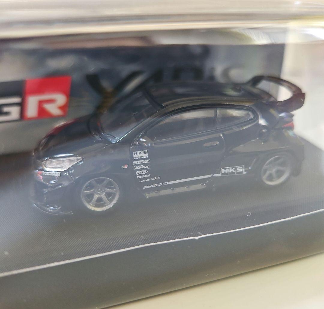 1/64 TOYOTA ヤリス GR Yaris Pandem 改造 HKS