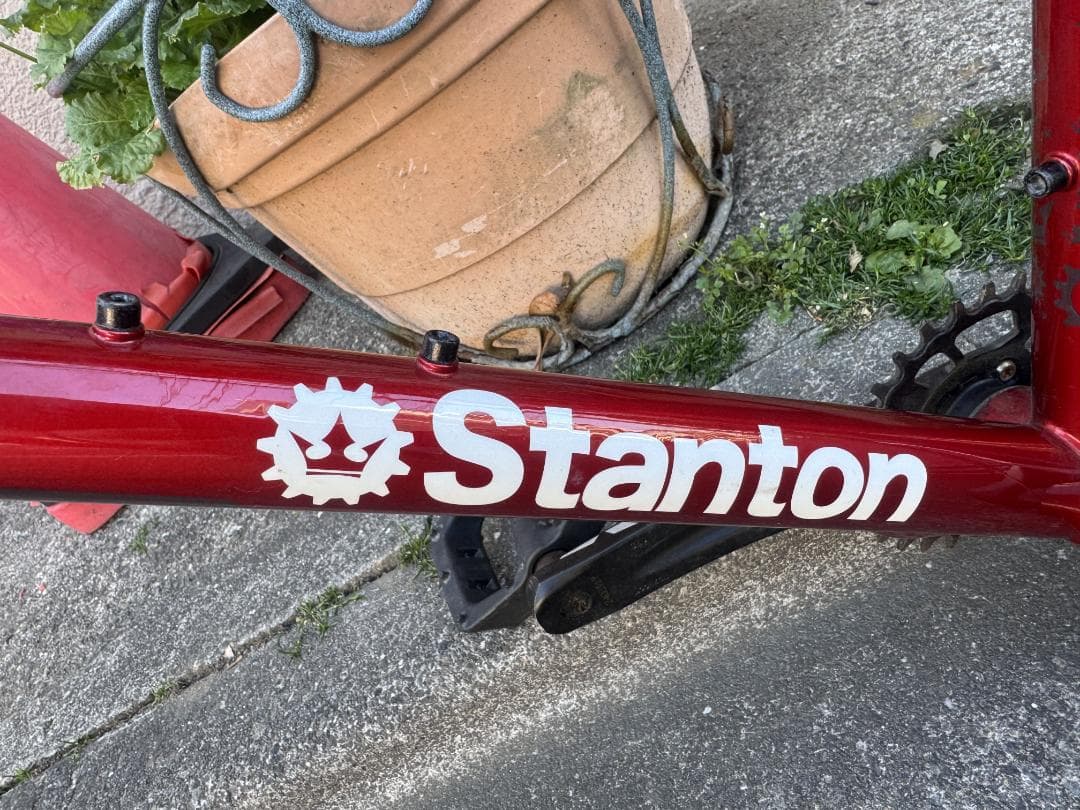 Stanton マウンテンバイクフレーム Reynolds 853 レッド