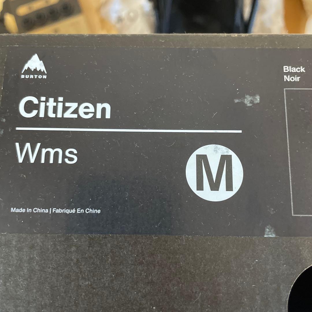BURTONスノーボードビンディングCITIZEN2025モデルレディースM