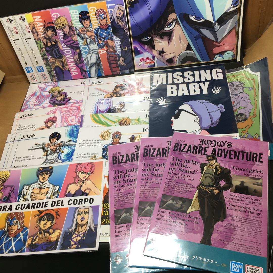 アニメビジュアルボード、ビジュアルシート等　大量まとめ売り 約275枚