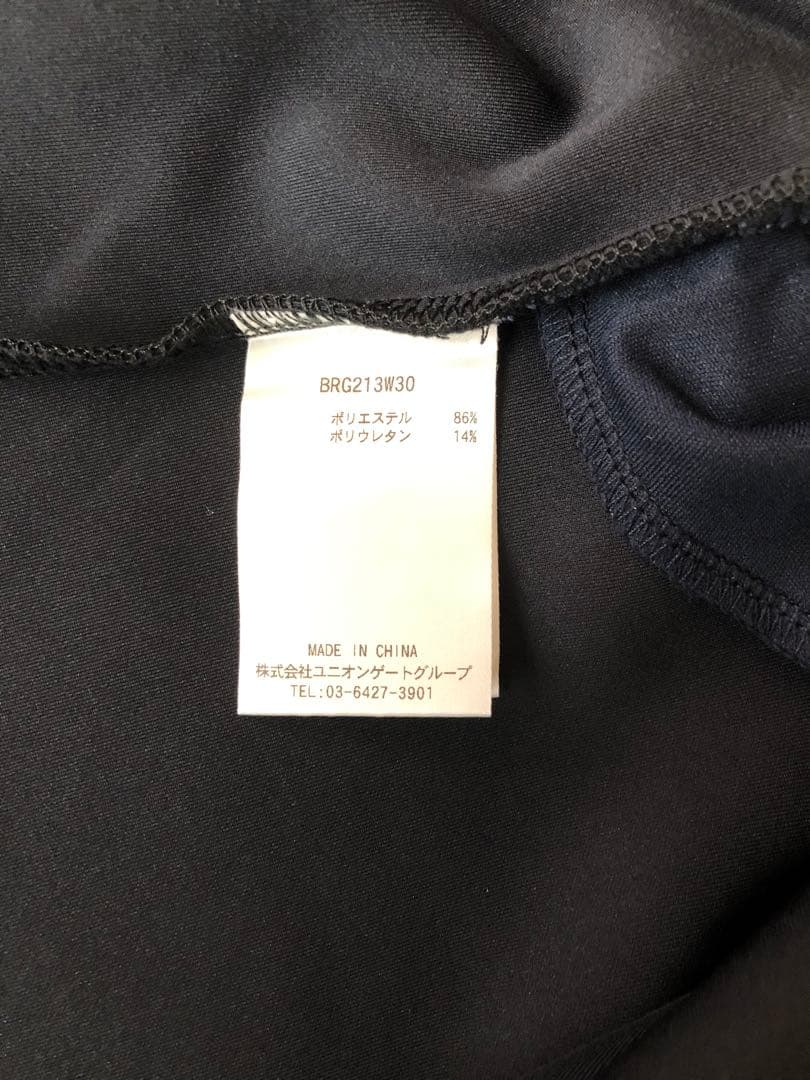 美品　BRIEFING ブラック ワンピース L