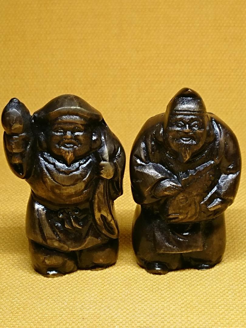 【美品】七福神　人形　銅製　置物　インテリア　工芸品　美術品　AA3431