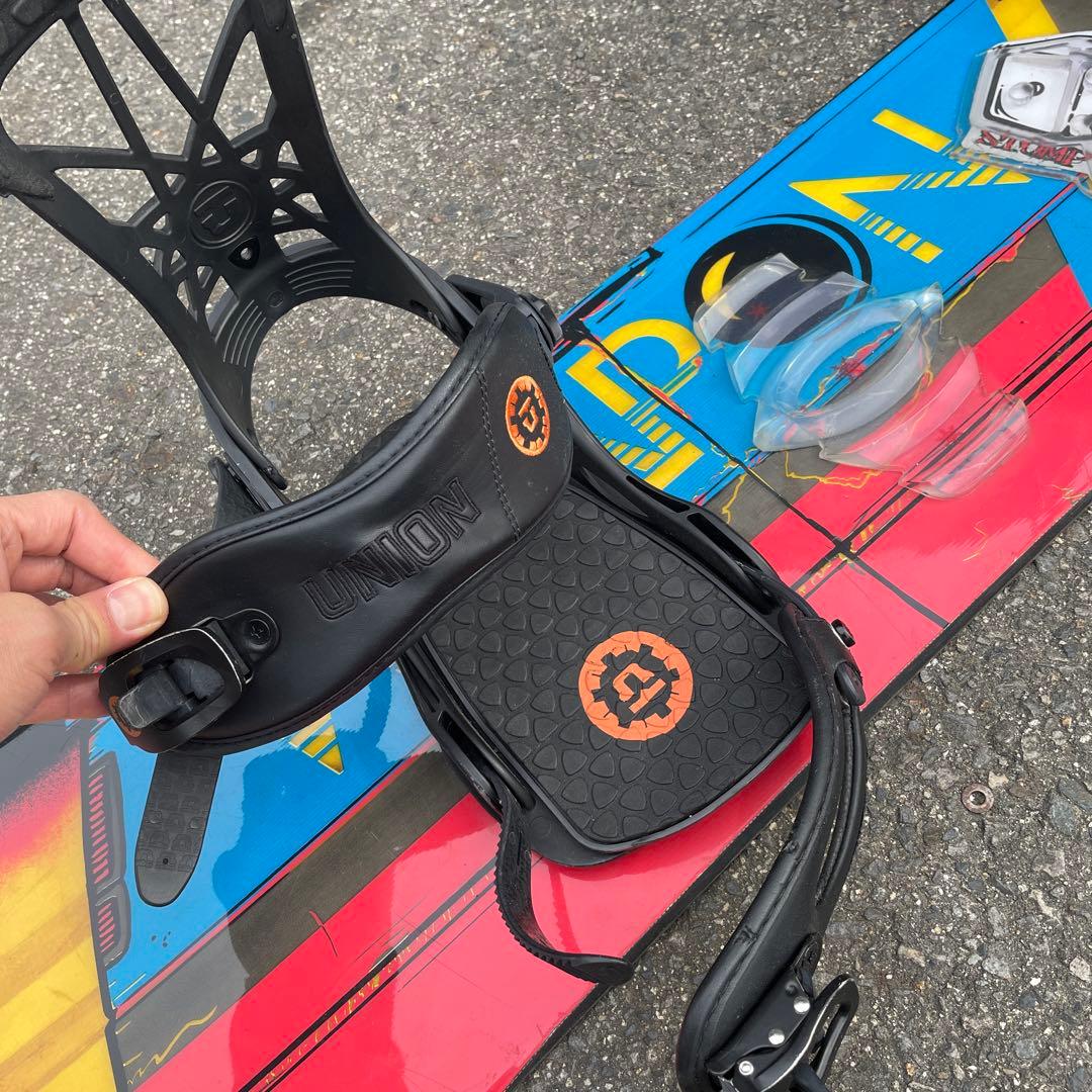 K2スノーボードビンディングUNIONセット　148cm