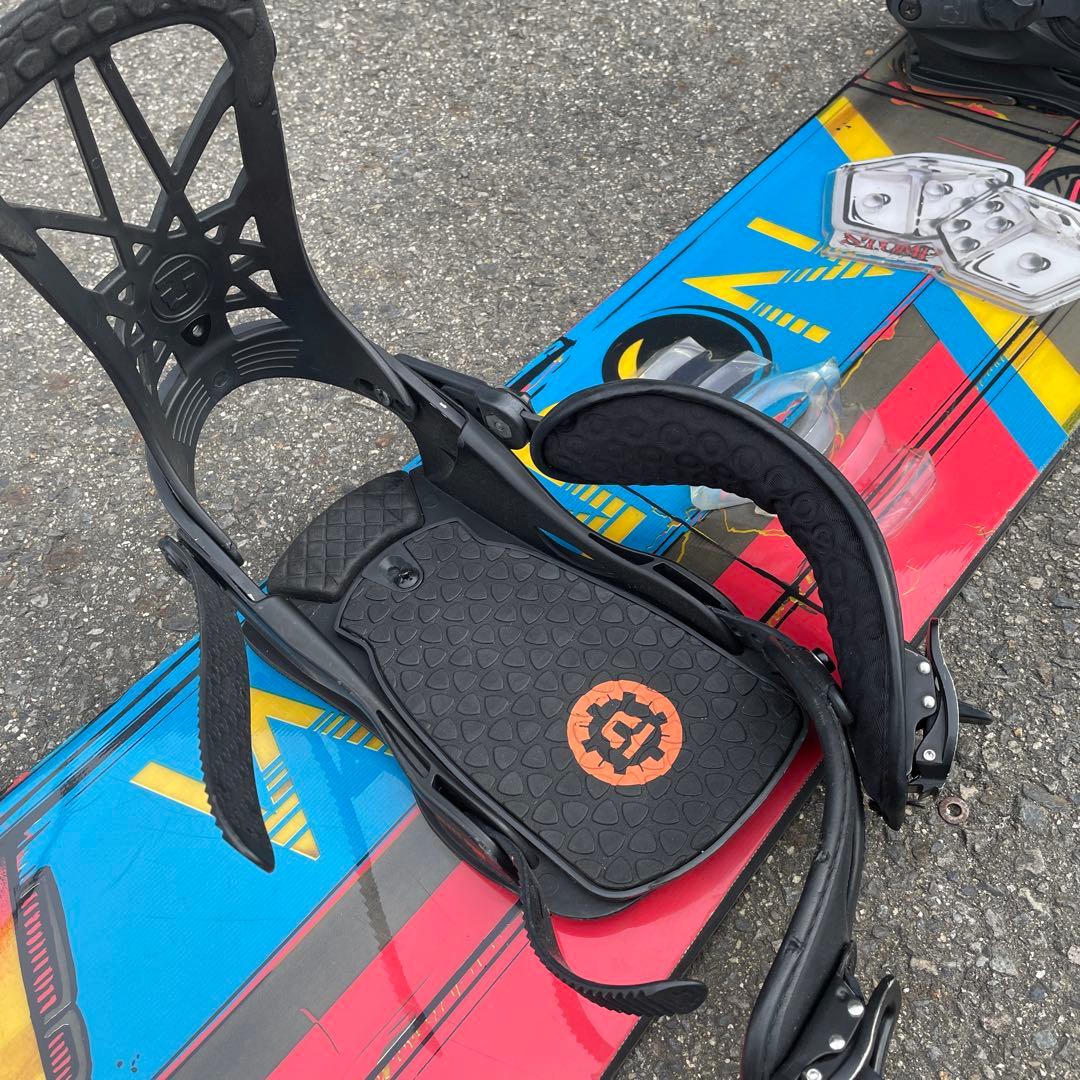 K2スノーボードビンディングUNIONセット　148cm
