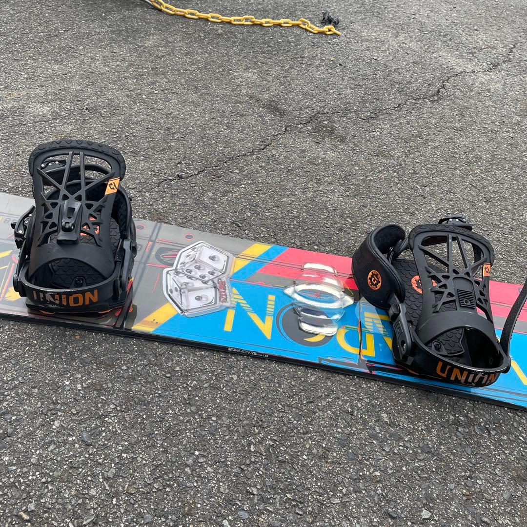 K2スノーボードビンディングUNIONセット　148cm