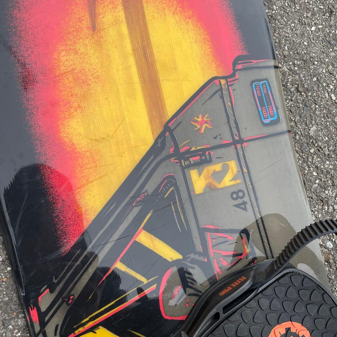 K2スノーボードビンディングUNIONセット　148cm