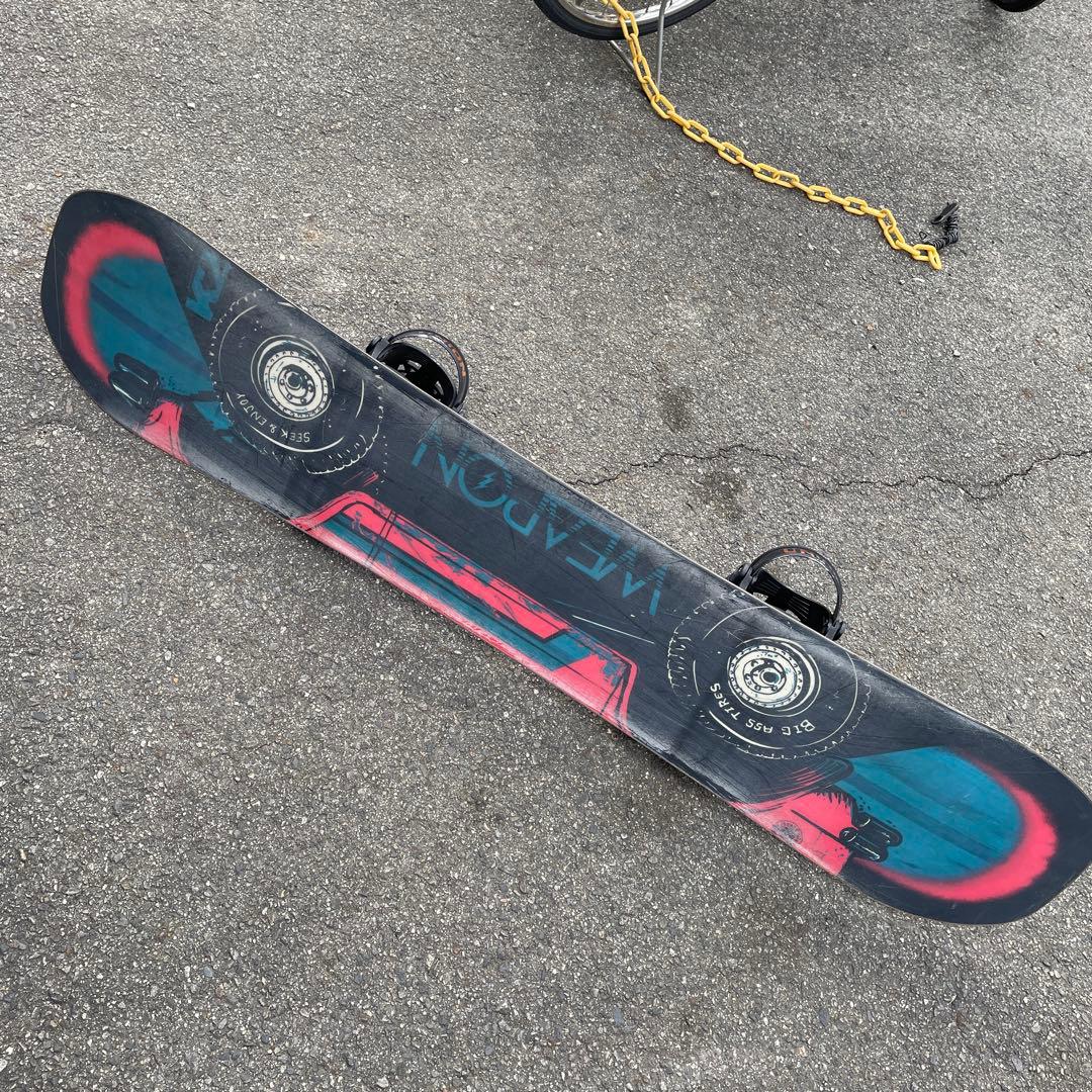 K2スノーボードビンディングUNIONセット　148cm